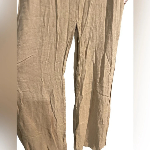 Meeka Trading Co tan tank tunic with slits size Large women’s EUC - Picture 6 of 8